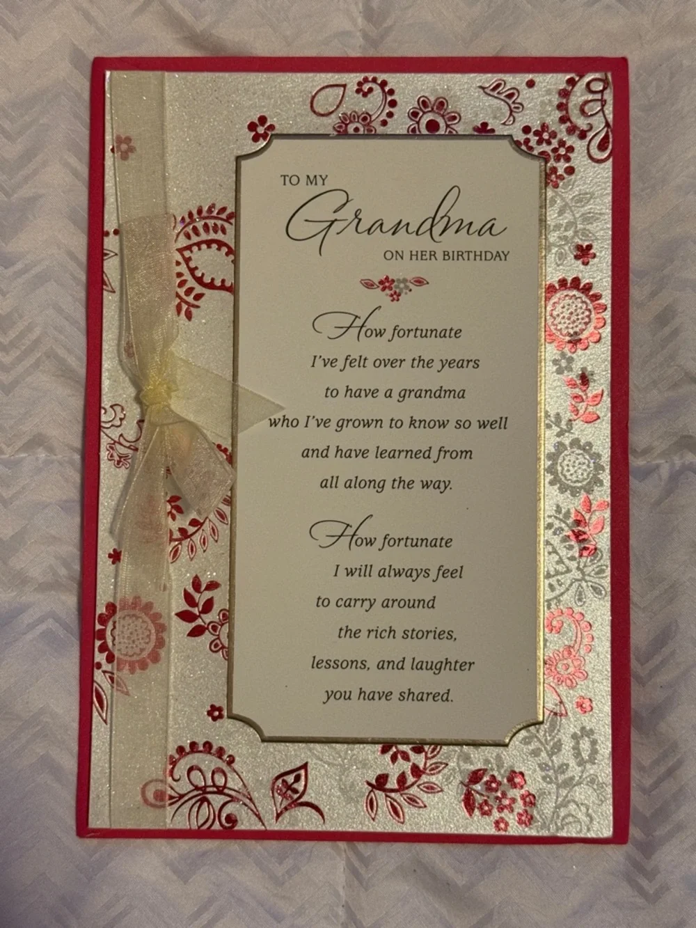 🌻 Bundle of 2 Hallmark Grandma Birthday Cards